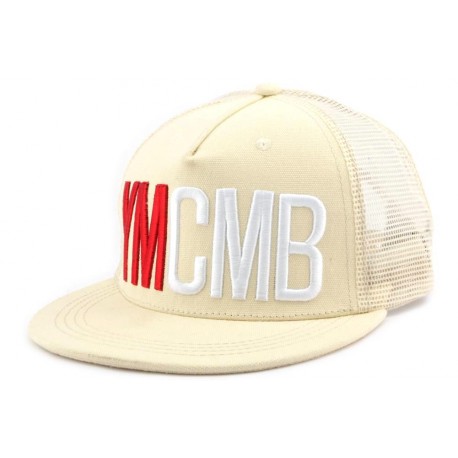 Casquette Trucker YMCMB Beige ANCIENNES COLLECTIONS divers