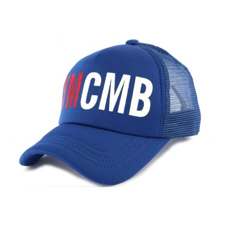 Casquette Trucker YMCMB Bleu CASQUETTES YMCMB