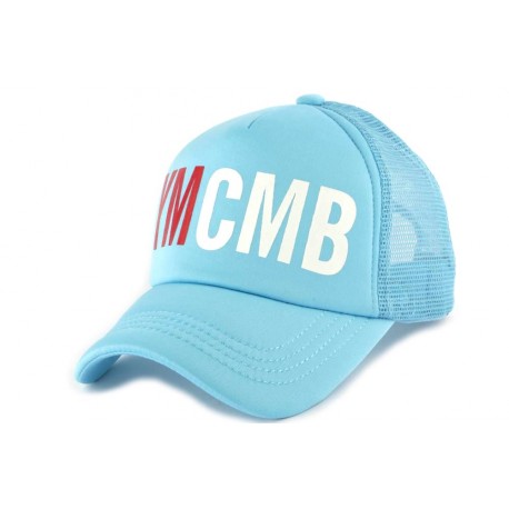 Casquette Trucker YMCMB Bleu CASQUETTES YMCMB