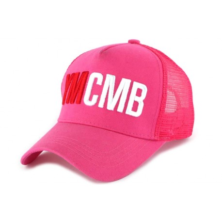 Casquette Trucker YMCMB Fuschia ANCIENNES COLLECTIONS divers