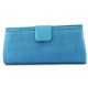 Pochette Mariage Sabine en sisal Turquoise ANCIENNES COLLECTIONS divers