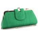 Pochette Mariage Bulle en sisal Vert ANCIENNES COLLECTIONS divers