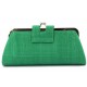 Pochette Mariage Bulle en sisal Vert ANCIENNES COLLECTIONS divers