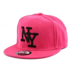 Snapback Ny Rose avec logo Noir ANCIENNES COLLECTIONS divers