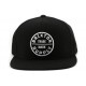 Casquette Brixton Snapback OATH III Noire ANCIENNES COLLECTIONS divers
