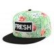 Snapback FRESH Verte et Rouge CASQUETTES Hip Hop Honour