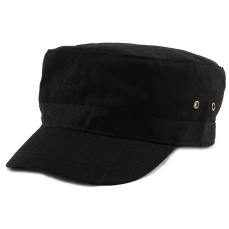 Casquette Army Fidel Noire CASQUETTES Nyls Création