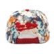 Casquette enfant NY Florale Crème et Rouge de 7 à 12 ans ANCIENNES COLLECTIONS divers