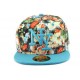 Casquette Enfant NY Florale Orange et Bleue de 7 à 12 ans ANCIENNES COLLECTIONS divers