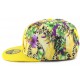 Casquette Enfant NY Florale Jaune et Violet de 7 à 12 ans ANCIENNES COLLECTIONS divers