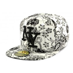 Casquette Enfant NY Blanche et Noire style Bandana ANCIENNES COLLECTIONS divers