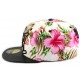 Casquette Enfant NY Florale Beige et Rose de 7 à 12 ans ANCIENNES COLLECTIONS divers