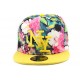 Casquette Enfant NY Florale Jaune et Rose de 7 à 12 ans ANCIENNES COLLECTIONS divers