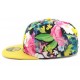 Casquette Enfant NY Florale Jaune et Rose de 7 à 12 ans ANCIENNES COLLECTIONS divers