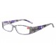 Lunettes Loupes Angita Noire et Violette Dioptrie +2,5 ANCIENNES COLLECTIONS divers