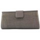 Pochette Mariage Sabine Grise en sisal ANCIENNES COLLECTIONS divers