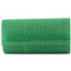 Pochette Mariage Balsa Verte en sisal ANCIENNES COLLECTIONS divers