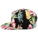 Snapback NY Noire Fleur Rouge ANCIENNES COLLECTIONS divers