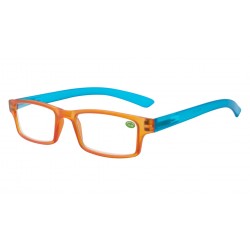 Lunettes Loupes Diane Orange et Turquoise Dioptrie +2 Lunettes Loupes New Time