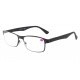 Lunettes Loupes Lou Noire Mat Dioptrie +2 Lunettes Loupes New Time