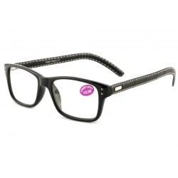 Lunettes Loupes Arthur Noire Dioptrie +2 Lunettes Loupes New Time