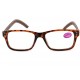 Lunettes Loupes Arthur Marron Dioptrie +2 Lunettes Loupes New Time