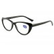 Lunettes Loupes Ilda Noire Dioptrie +2 Lunettes Loupes New Time