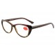 Lunettes Loupe Papillon Femme Marron Ecailles Ilda Lunettes Loupes New Time