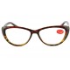 Lunettes Loupe Papillon Femme Marron Ecailles Ilda Lunettes Loupes New Time