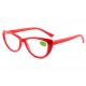 Lunettes Loupe Rouge papillon femme Ilda Lunettes Loupes New Time