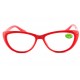 Lunettes Loupe Rouge papillon femme Ilda Lunettes Loupes New Time