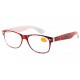 Lunettes Loupes Ilda Rouge et Noire Dioptrie +1 ANCIENNES COLLECTIONS divers