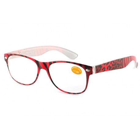 Lunettes Loupes Ilda Rouge et Noire Dioptrie +1 ANCIENNES COLLECTIONS divers
