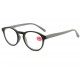 Lunettes Loupes Abey Noire et Grise Dioptrie+2,5 Lunettes Loupes New Time