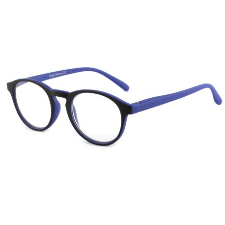 Lunettes Loupes Abey Noire et Bleu Dioptrie+1,5 Lunettes Loupes New Time