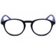 Lunettes Loupes Abey Noire et Bleu Dioptrie+1,5 Lunettes Loupes New Time