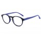 Lunettes Loupes Abey Noire Et bleu Dioptrie +2,5 Lunettes Loupes New Time