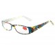 Lunettes Loupes Pop Bleu et Jaune Dioptrie +1 Lunettes Loupes New Time