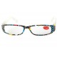 Lunettes Loupes Pop Bleu et Jaune Dioptrie +1 Lunettes Loupes New Time