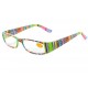 Lunettes Loupe Aliz Bleu Jaune et Vert Dioptrie +1 Lunettes Loupes New Time