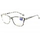 Lunettes Loupes Azza Grise Blanche et Noire Dioptrie +2 Lunettes Loupes New Time