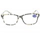 Lunettes Loupes Azza Grise Blanche et Noire Dioptrie +2 Lunettes Loupes New Time