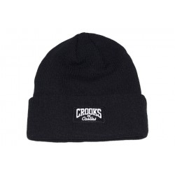 Bonnet Crooks and Castles Core Logo Noir ANCIENNES COLLECTIONS divers