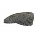 Casquette Herman Headwear Pied de Poule Gris ANCIENNES COLLECTIONS divers