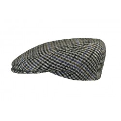 Casquette Herman Headwear Pied de Poule Gris ANCIENNES COLLECTIONS divers