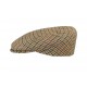 Casquette Herman Headwear Pied de Poule Beige ANCIENNES COLLECTIONS divers