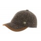 Casquette Baseball Chevron Chiné Marron ANCIENNES COLLECTIONS divers