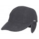 Casquette Baseball Herman Headwear Anthracite + rabats ANCIENNES COLLECTIONS divers