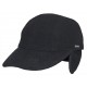 Casquette Baseball Herman Headwear Noir + rabats ANCIENNES COLLECTIONS divers