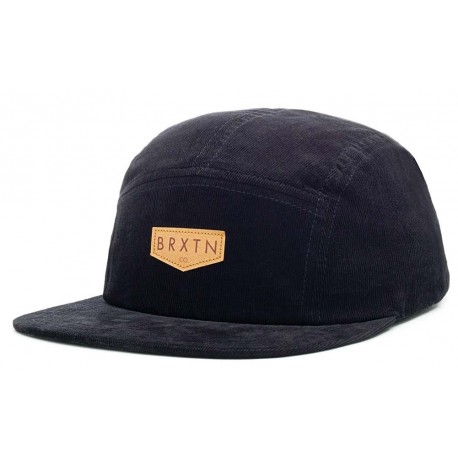 Casquette Brixton 5 panel Haft Noire ANCIENNES COLLECTIONS divers